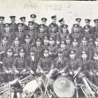 La banda la Primitiva de Carlet durant la dècada de 1920, quan va estrenar ‘Amparito Roca’. Cedida/Ajuntament de Carlet
La banda la Primitiva de Carlet durant la dècada de 1920, quan va estrenar ‘Amparito Roca’