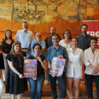 Presentació del Festival TRESC CONCA: Cultura i vi, aquest dimarts a l’Ajuntament de Montblanc.