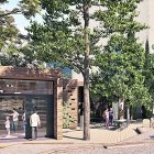 Imatge renderitzada d’un dels nous accessos que formarà part de la museografia al Fòrum de la Colònia després de les obres.