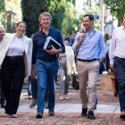 El líder del PP, Alberto Núñez Feijóo, amb els presidents autonòmics del PP a Múrcia.