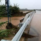 El barranc de la Galera al costat de la C-12 entre Tortosa i Amposta