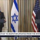El primer ministre d'Israel, Benjamin Netanyahu, i el president dels EUA, Donald Trump, en roda de premsa a la Casa Blanca