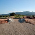 Terrenys del futur polígon de Cimalsa al terme de Montblanc.