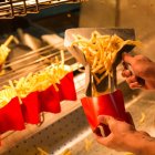 Imagen de patatas fritas del Mc Donald's.