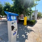 Imatge d'un parquímetre a Altafulla.