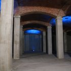 El dipòsit Vell, de Pere Domènech, de Reus, després de la reparació de l'espai.