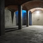 Fotografia actual del dipòsit Vell després de les obres de reparació