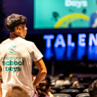 Un dels participants de la segona edició dels EcoEduca School Days, al Gran Teatre Imperial.