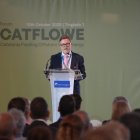 Santiago J. Castellà, ha destacat la vocació del port per liderar aquest procés i la seva preparació per esdevenir un hub logístic i de muntatge d’aerogeneradors flotants