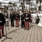 Imatge de la recreació històrica de la visita d'Alfons XIII al Port de Tarragona