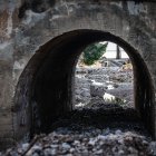 El barranc de Codonyol després dels aiguats de l'Ebre