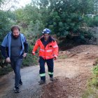 l'episodi encara manté aïllats, dies després, molts veïns que viuen en masies i habitatges disseminats.