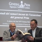 José M. Fontana i Alfredo Redondo, autors de ‘El asesinato del general Prim. Estudio del sumario incoado’.