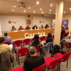 Moment de la roda de premsa de presentació del festival, aquest dimecres al matí.