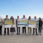 Imatge de la presentació del projecte per estudiar i protegir el fons marí del seu litoral.