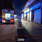 Imatge de la intervenció dels Bombers a Reus.