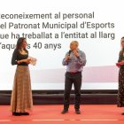 L’acte ha estat conduït per les periodistes Aina Mallol i Montse Solé