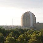 Imatge de les instal·lacions de la central nuclear de Vandellòs