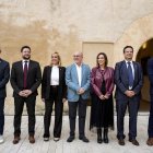 Imatge dels alcaldes dels municipis que integren l'associació