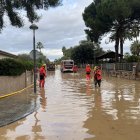 Imatge d’arxiu d’un carrer de la Móra inundat després dels aiguats de la matinada del 4 de novembre del 2024.