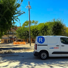 Imatge recent de les obres a la plaça dels Vents. / Ajuntament d'Altafulla