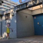 Entrada del Casal Cívic i Comunitari Sant Adrià de Besòs-la Mina