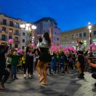 Imatge de la festa infantil a la plaça Corsini
