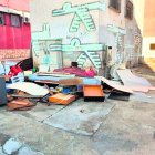 El cap de setmana s'ha intensificat la retirada de mobles a Ponent