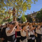 Un instant del trajecte, a l’altura del passeig de Misericòrdia.