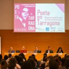 Un moment de l'inici de les jornades, aquest dijous al Paranimf del Rectorat de la URV.