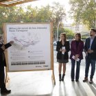 Eel secretari de Mobilitat i Infraestructures, Manel Nadal, detallant les millores del corredor de bus Reus-Tarragona.