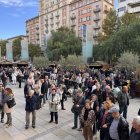 La plaça Llibertat ha estat l'escenari de la 28a edició de la Fira de l'Oli Nou