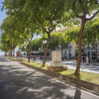 Imatge d’arxiu del primer tram de la Rambla Nova.