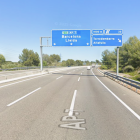 L'AP-7 al seu pas per Altafulla.