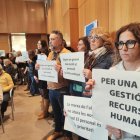 Imatge d’una de les mobilitzacions dels sindicats de treballadors