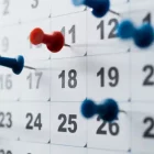 Imatge d’arxiu d’un calendari.