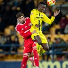 Álex Jiménez durant el duel.