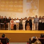 L’entrega dels guardons va comptar amb la presència del professorat i alumnes dels diferents centres.