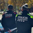Dos agents de la GUT i de Mossos en un dispositiu conjunt.