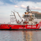 El president del Port, Santiago J. Castellà, ha remarcat que aquesta és la tercera visita del vaixell a Tarragona