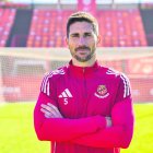 El defensor del Nàstic César Morgado després de l’entrenament ahir al Nou Estadi Costa Daurada.