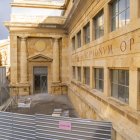 Imatge d'arxiu de les obres al MNAT