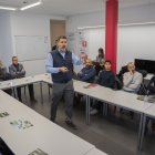Reunió informativa durant la jornada celebrada a la Cambra de Comerça de Valls.