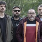 (En ordre) Adrià Bertran (Cantant); Quim Mas (Guitarra); Javi Dorado (Baix); Marc Anguela (Bateria). Fundadors del grup ‘Crim’.