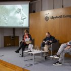 Imatge de la presentació del llibre, que va tenir lloc ahir al vespre al Palau de la Diputació.