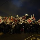 Imatge de la protesta a les portes d'ERCROS Vila-seca.