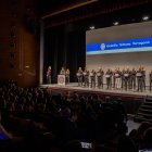 Imatge de l’acte institucional de la Guàrdia Urbana al Teatre Tarragona.