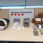Els Mossos intervenen a Reus dos homes per tràfic de drogues