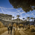 La temàtica del Pessebre de Sorra de la Pineda és la pau.