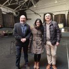 Sebastià Domènech, Sílvia Virgili i Francisco Tiñena.